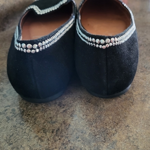 Jeffrey Campbell Ibiza Suede Studded Ballet Flats Size 7.5 - Picture 4 of 10